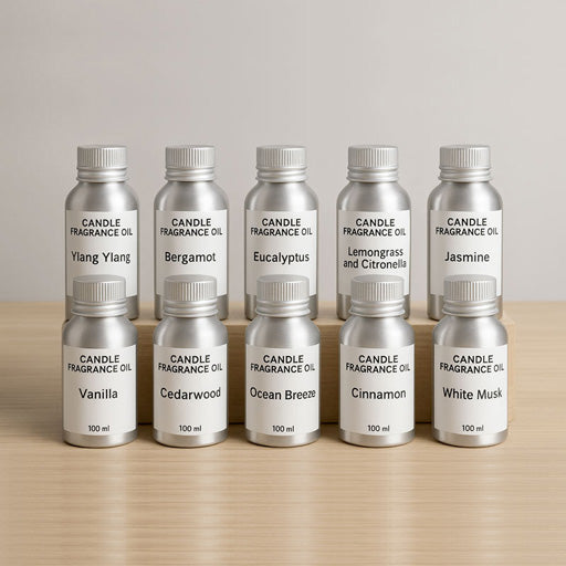 Get a bundle of 10 top-selling Candle Fragrance Oils