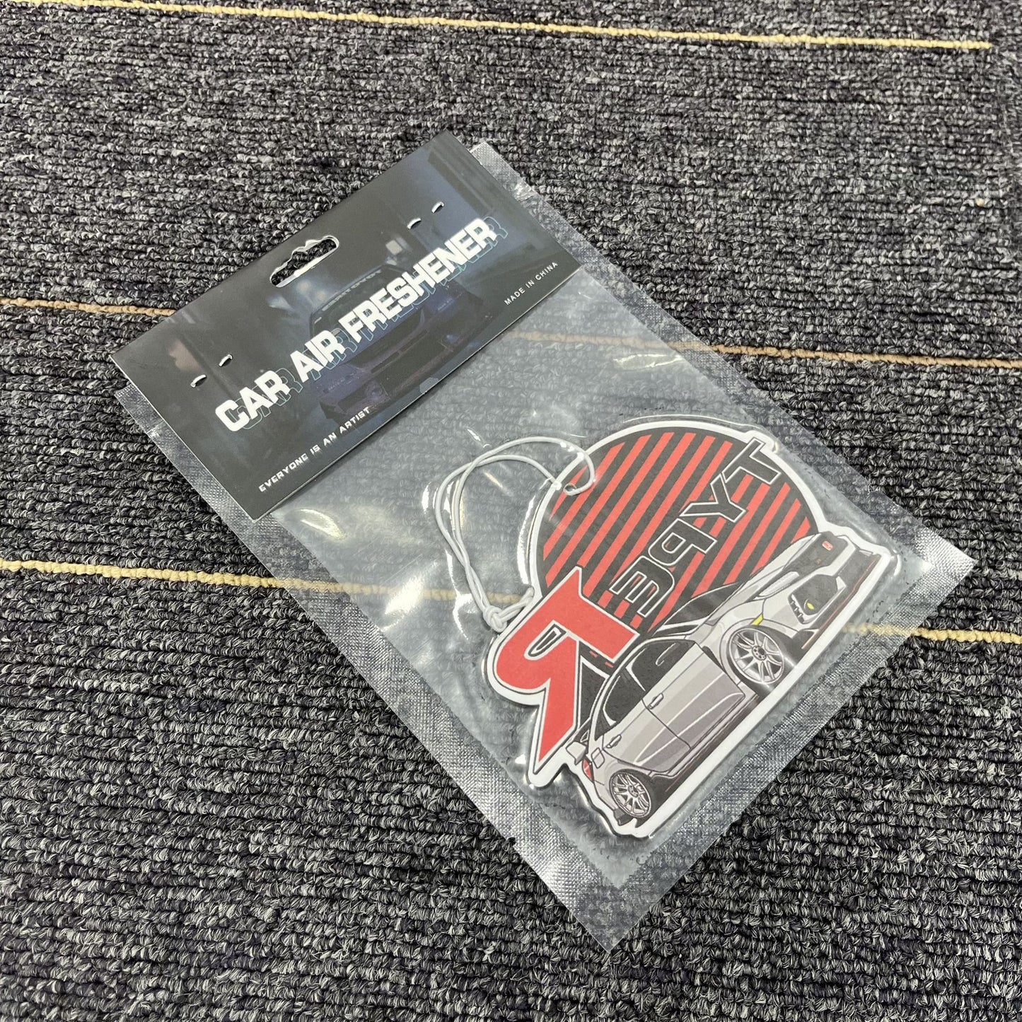 JDM Style Car Mirror Air Freshener - Dual Use Scented Hanging Card (1-2 Month Fragrance)