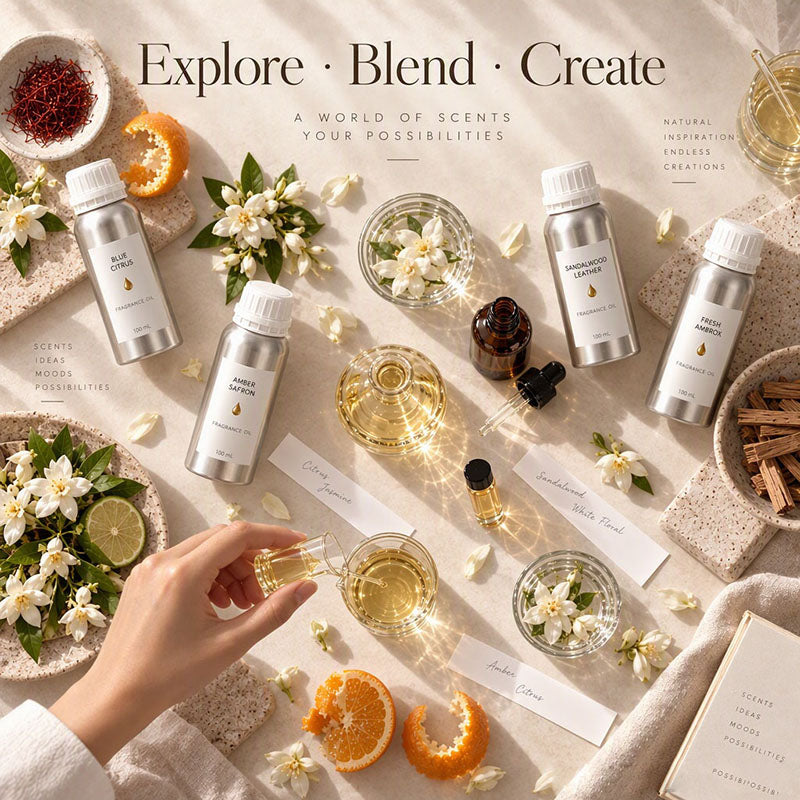 Make Your Own Perfume – Choose 5 Top-Selling Designer-Inspired Perfume Oils, 100ml Each | Free Shipping