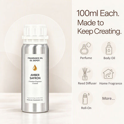 Make Your Own Perfume – Choose 5 Top-Selling Designer-Inspired Perfume Oils, 100ml Each | Free Shipping