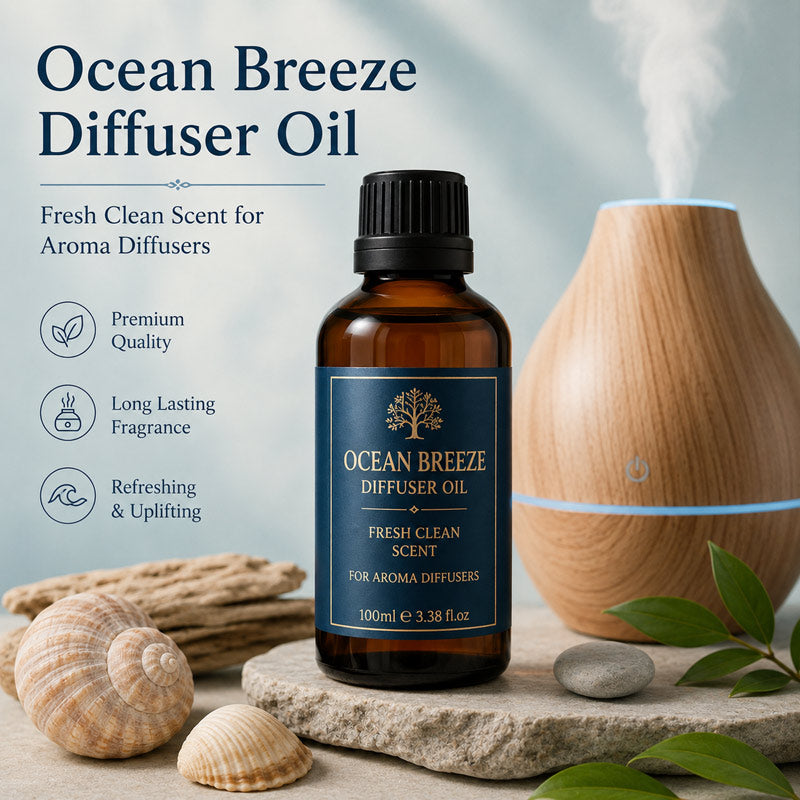 Ocean Breeze Diffuser Oil – Fresh Clean Scent for Aroma Diffusers