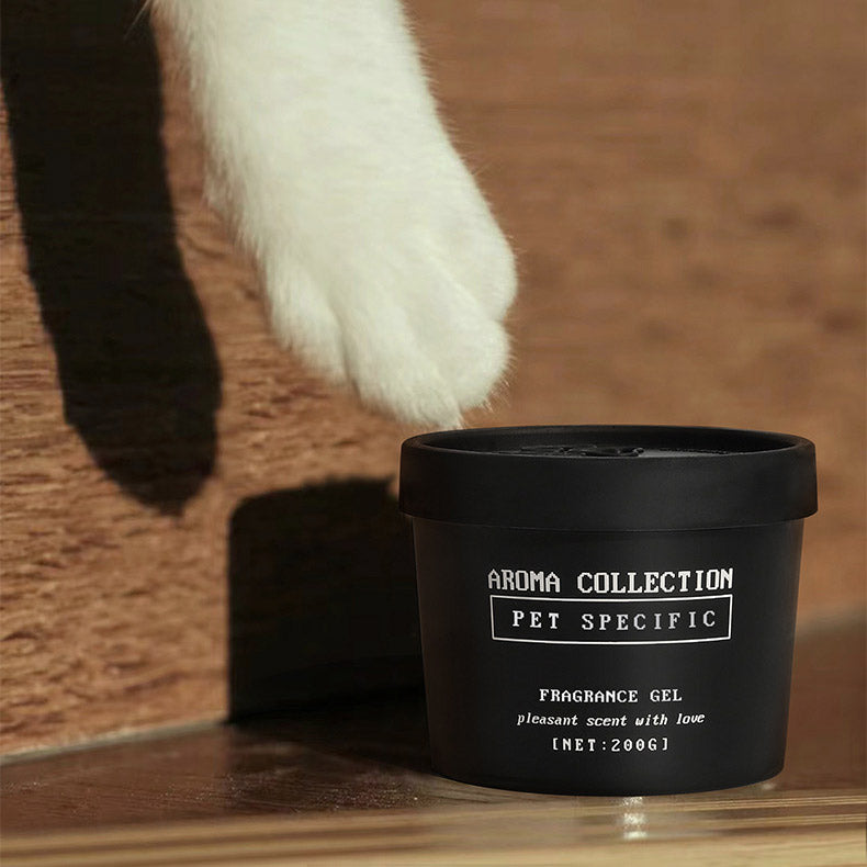 Paw-Shaped Pet Deodorizing Aromatherapy Gel – Long-lasting & Flame-free Air Freshener