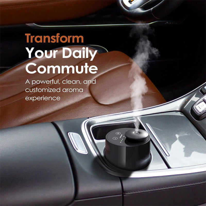 Luxury Scent Diffuser Starter Kit – Wateless Diffuser + 6 Fragrance Oils