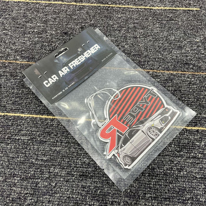 JDM Style Car Mirror Air Freshener - Dual Use Scented Hanging Card (1-2 Month Fragrance)
