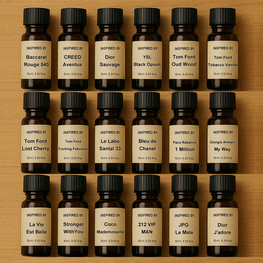 Top 20 Best-Selling Perfume Oils Sample Set – 10ml Each – $59 Free Shipping